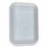 Gen Meat Trays, #2. 8.5 x 6.03 x 1.11, White, 500PK 2WH